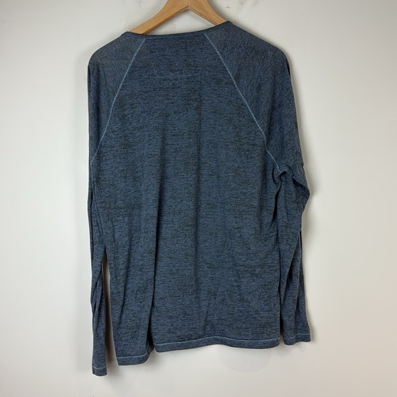 John Varvatos Men's Blue Long Sleeve Tee Size XL - Picture 3 of 6